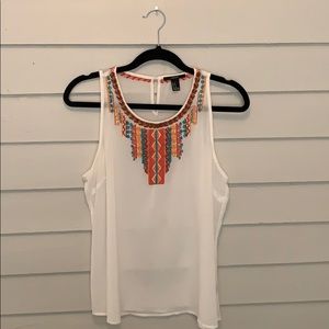 Beaded Tank Top